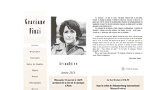 Desktop Screenshot of graciane-finzi.com
